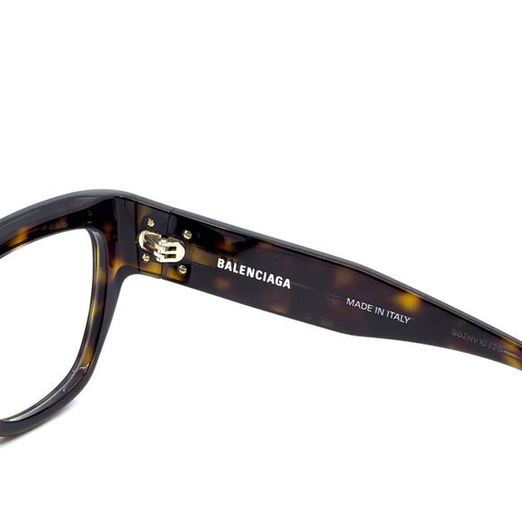 New, BALENCIAGA Eyeglasses BB0326O 002 Authentic